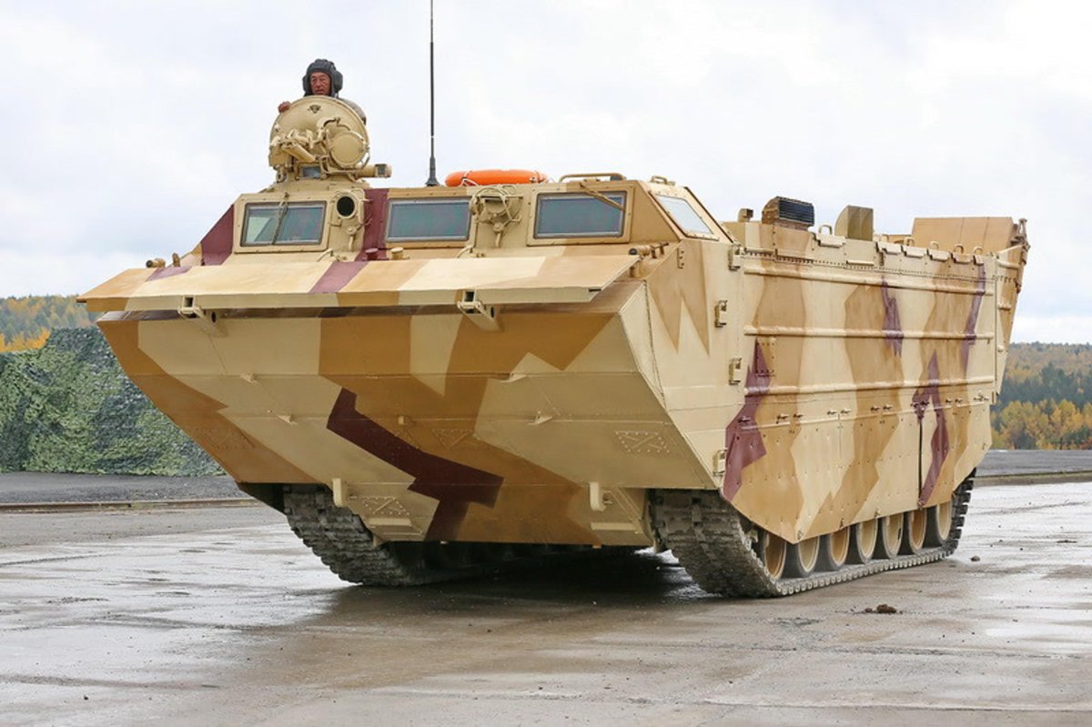 Плавающий гусеничный Транспортер ПТС-4