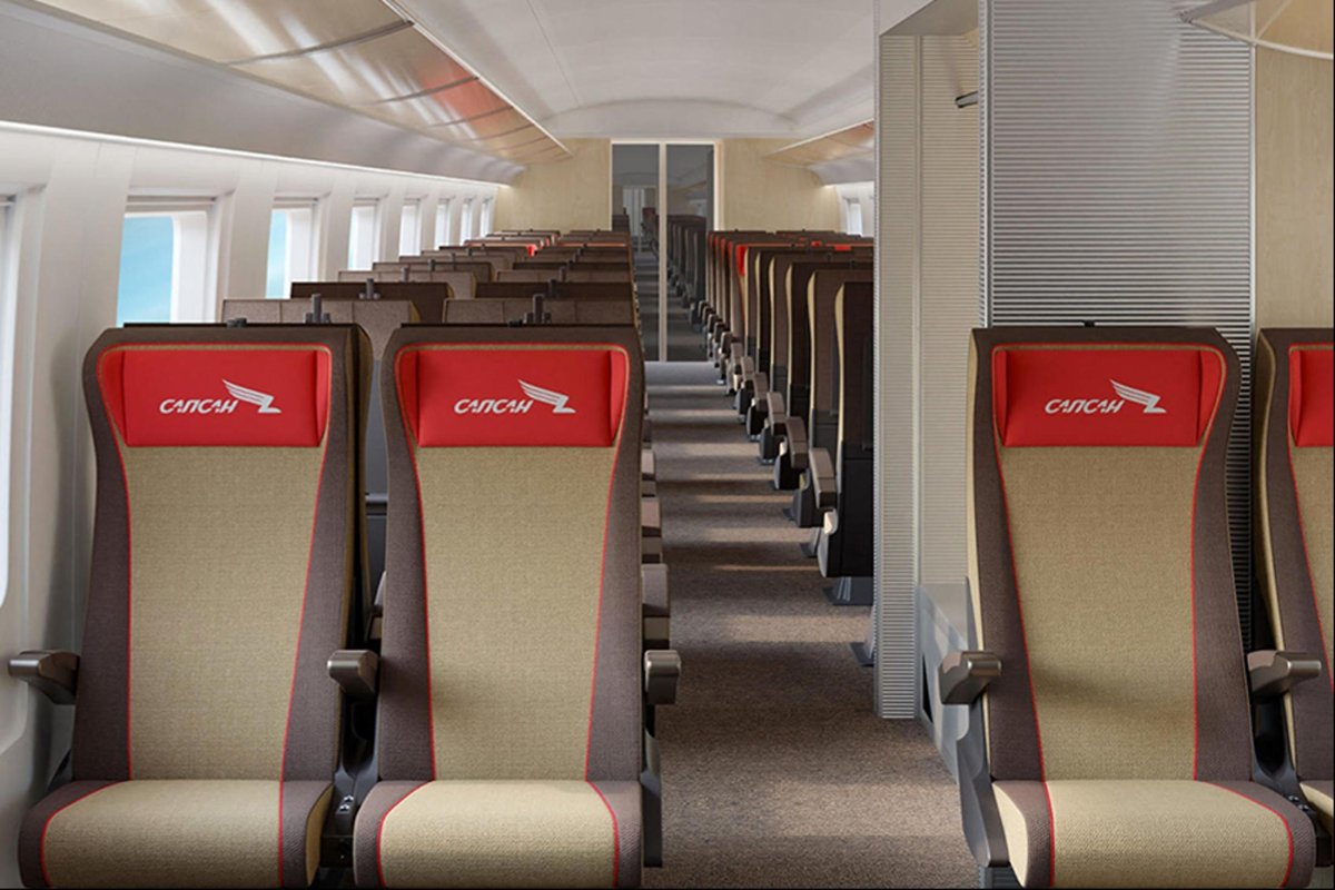 Сапсан 10 вагон