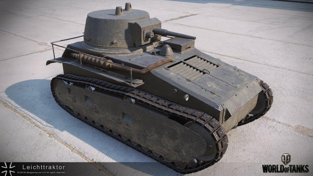 Leichttraktor лёгкий танк