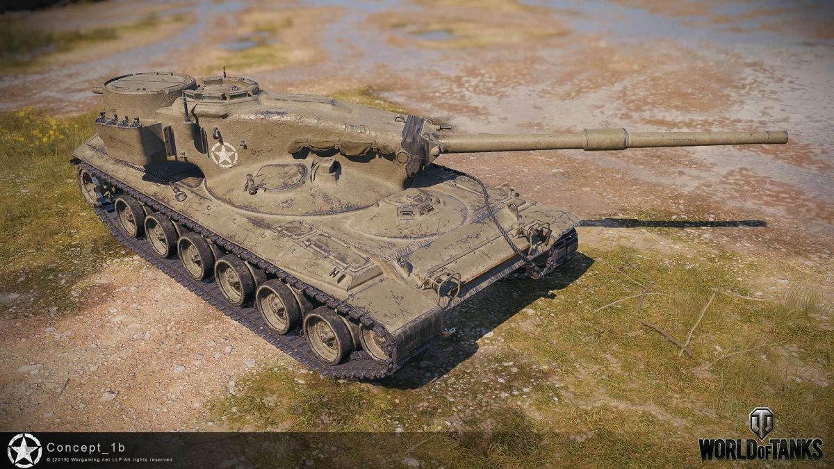 Concept 1b танк WOT