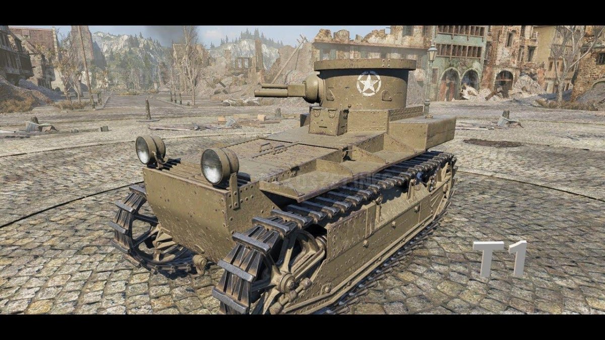 Танк т1 Каннингем