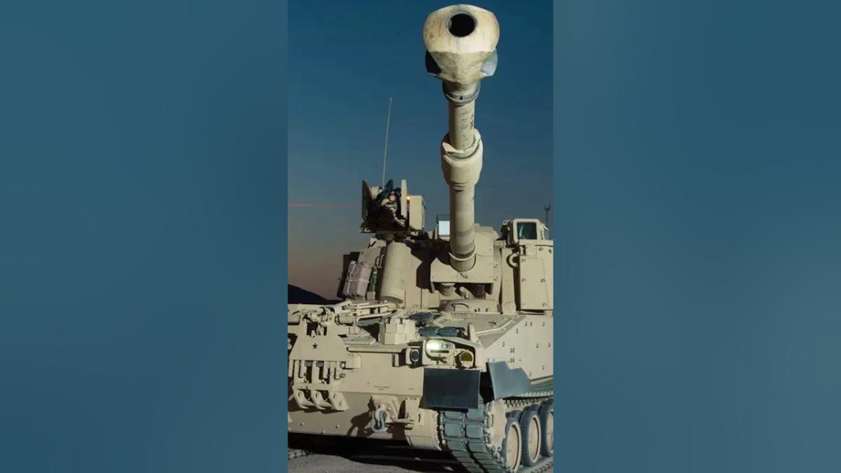 Самоходные гаубицы m109