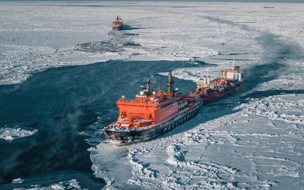 Северный морской путь атомный ледокол