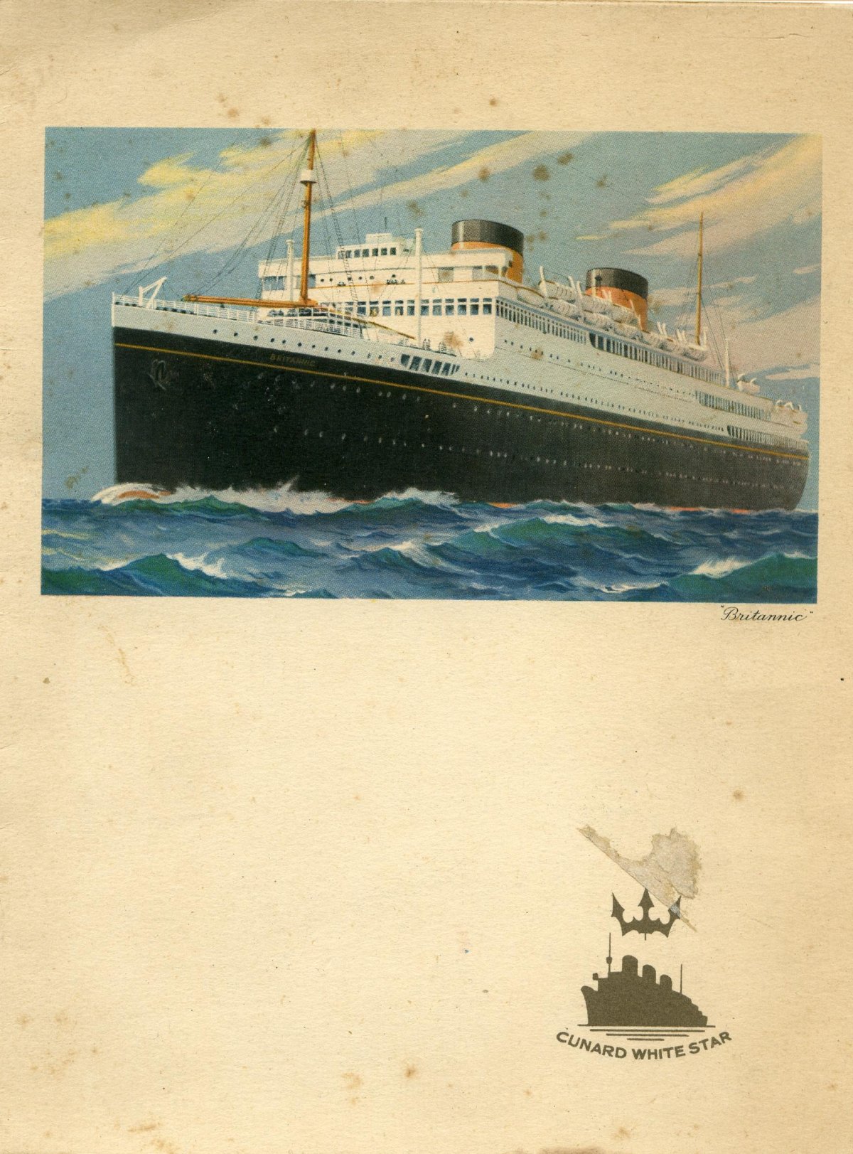 Кунард Уайт Стар