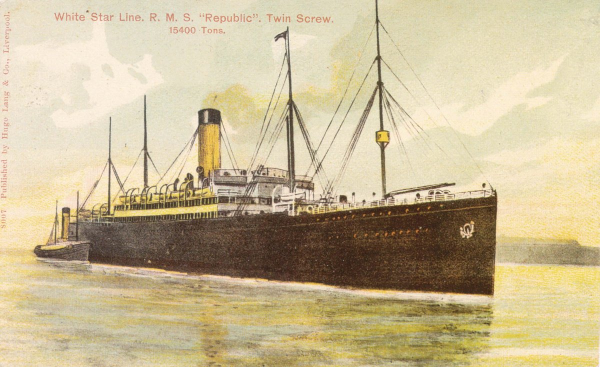Корабль Британик компании Уайт Стар лайн