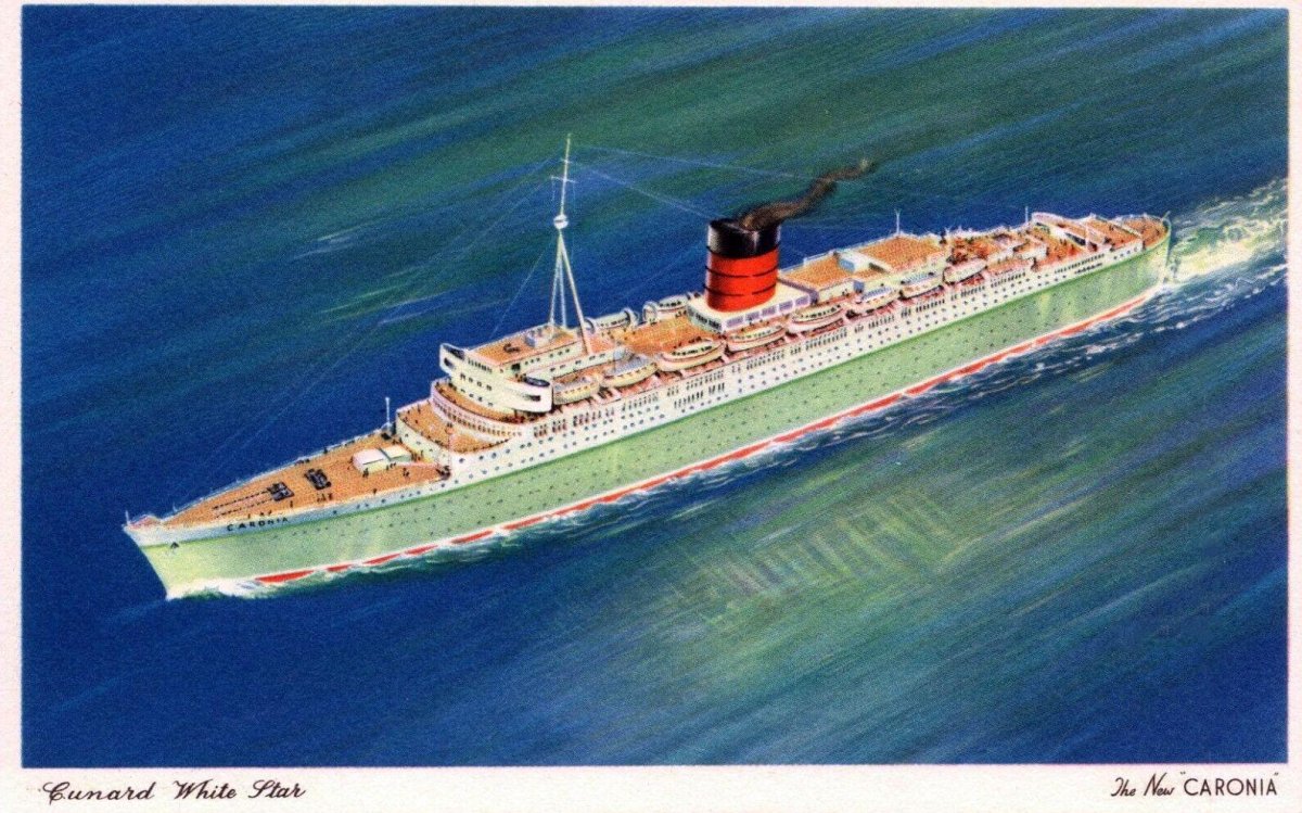 Cunard White Star line корабли