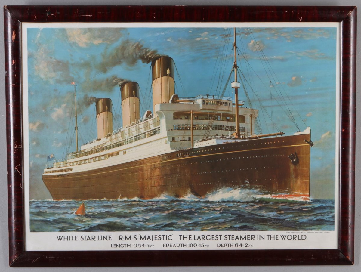 Корабль Британик компании Уайт Стар лайн