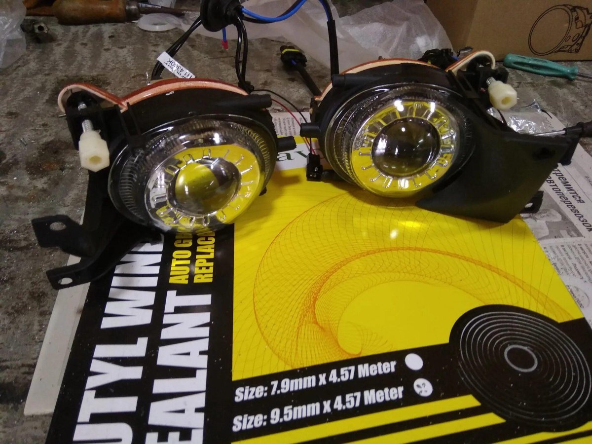 BMW e39 противотуманные фары