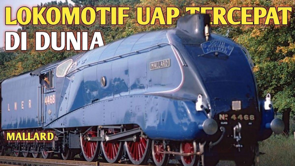 Паровоз LNER class a4 4468 Mallard