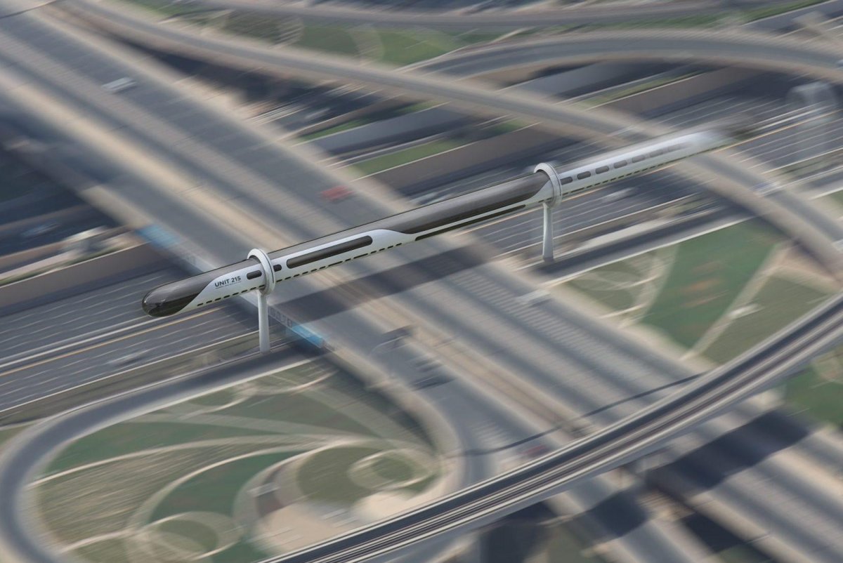 Летающий поезд AEROSLIDER