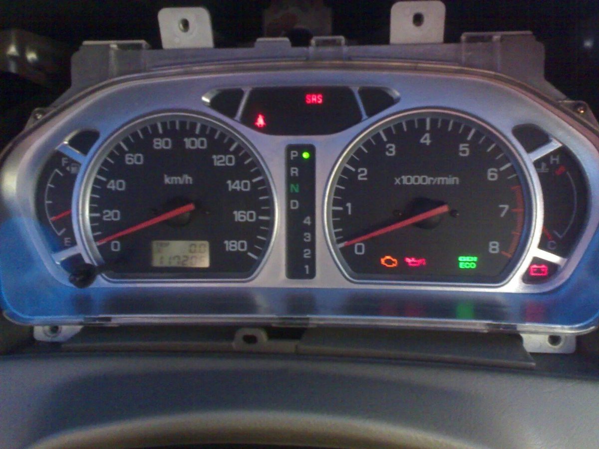 Панель приборов на РВР