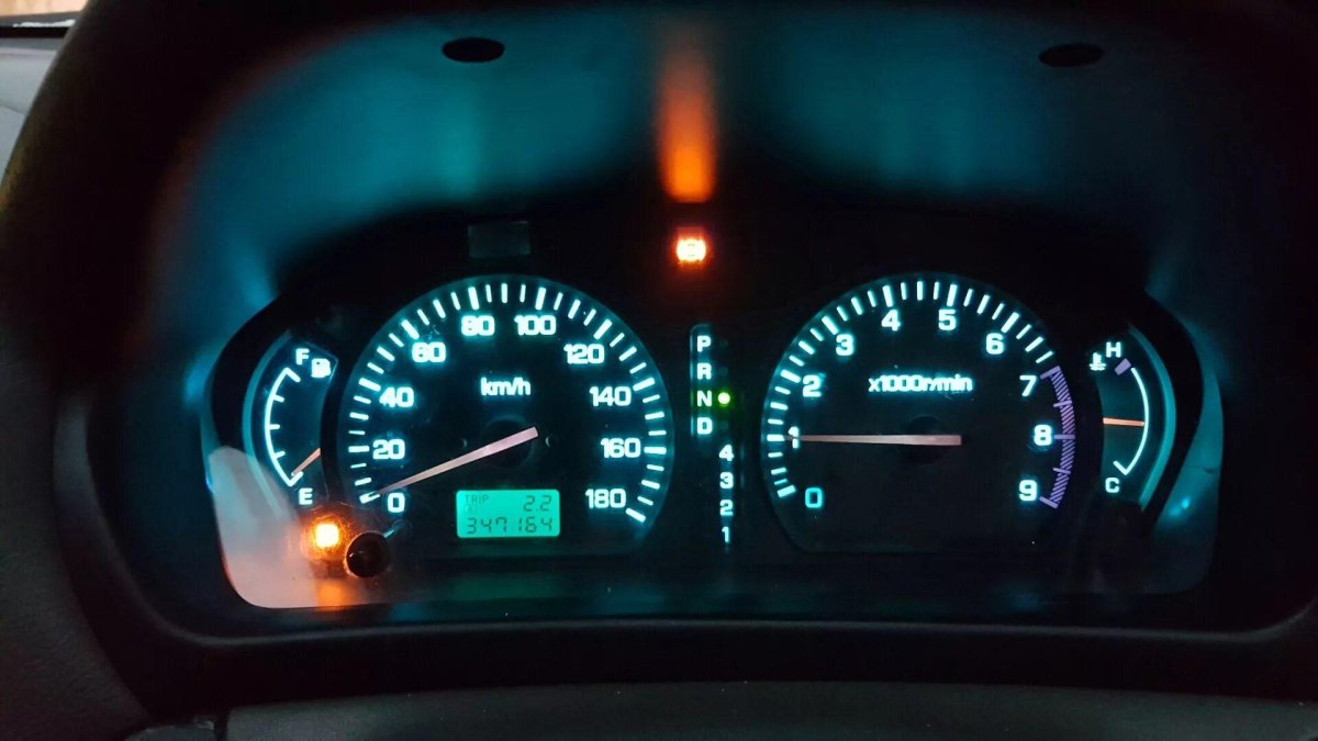 Подсветка приборов Мицубиси РВР