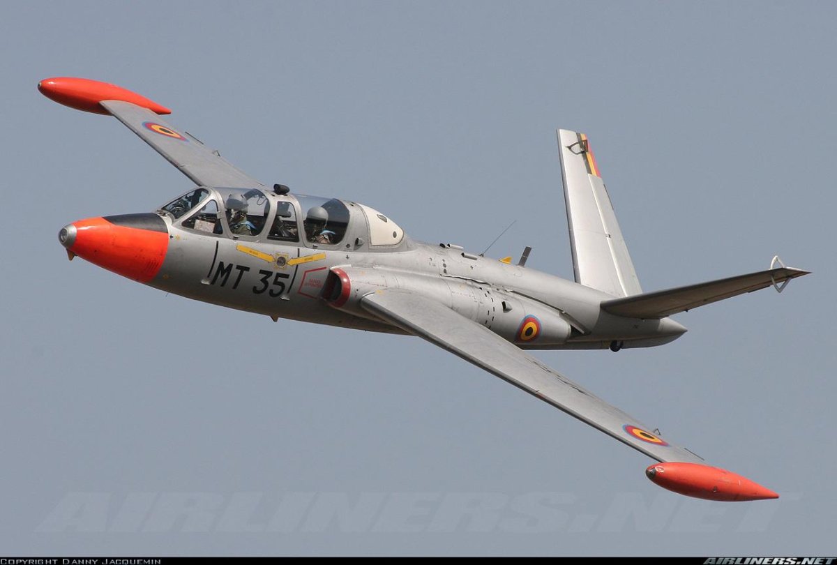 Самолет Fouga cm 170 Magister