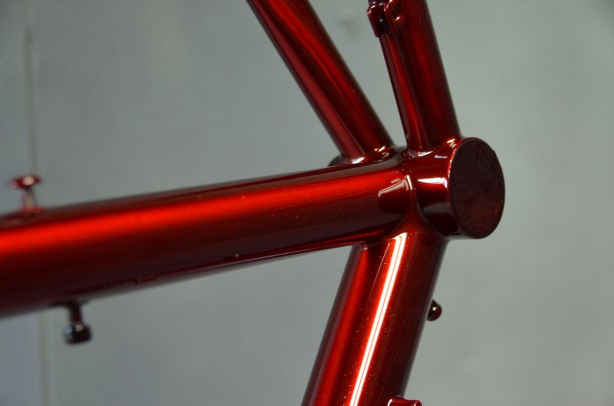 Candy Red краска велосипед