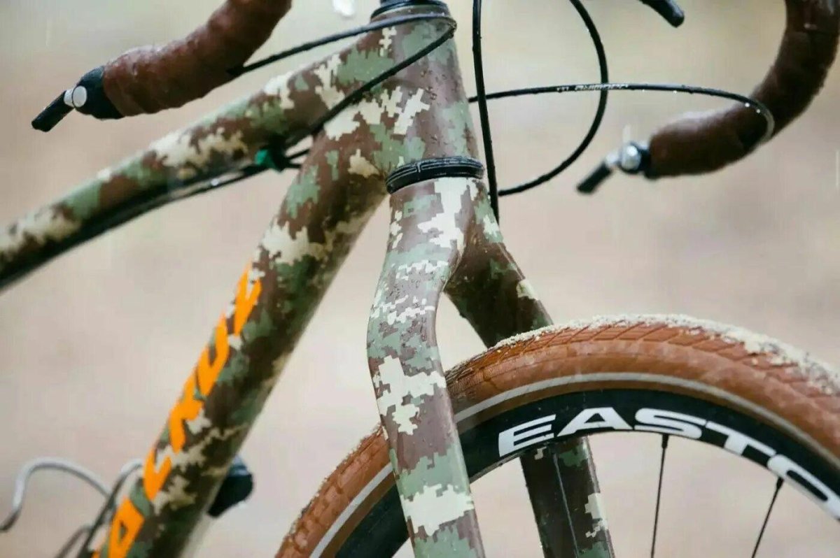 Велосипед гравел камуфляж