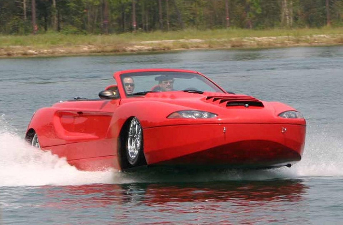 Автомобиль-амфибия hydra Spyder