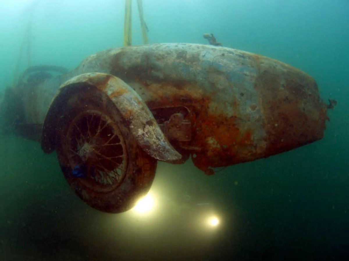 Затонувшие авто