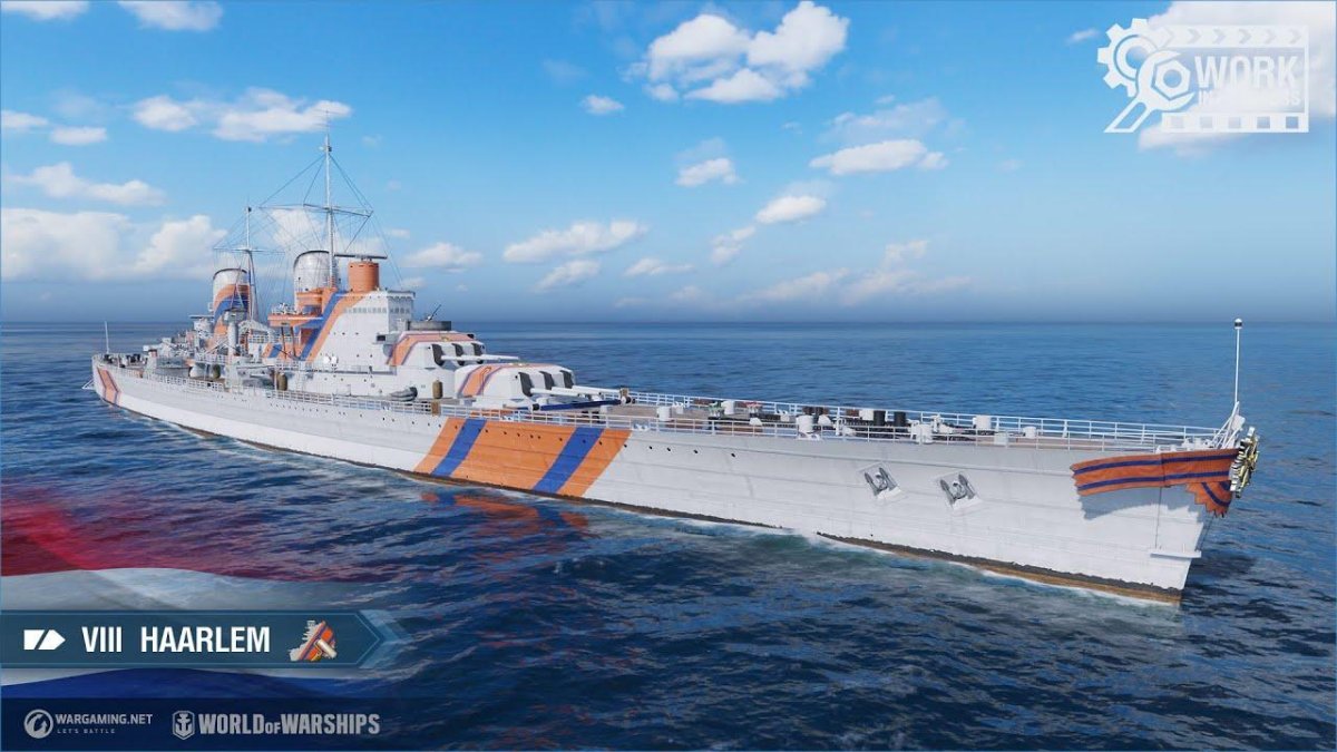 Голландский крейсер World of Warships
