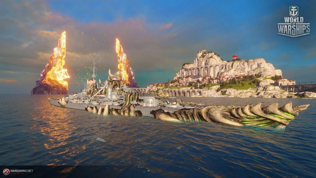 World of Warships Bismarck камуфляж