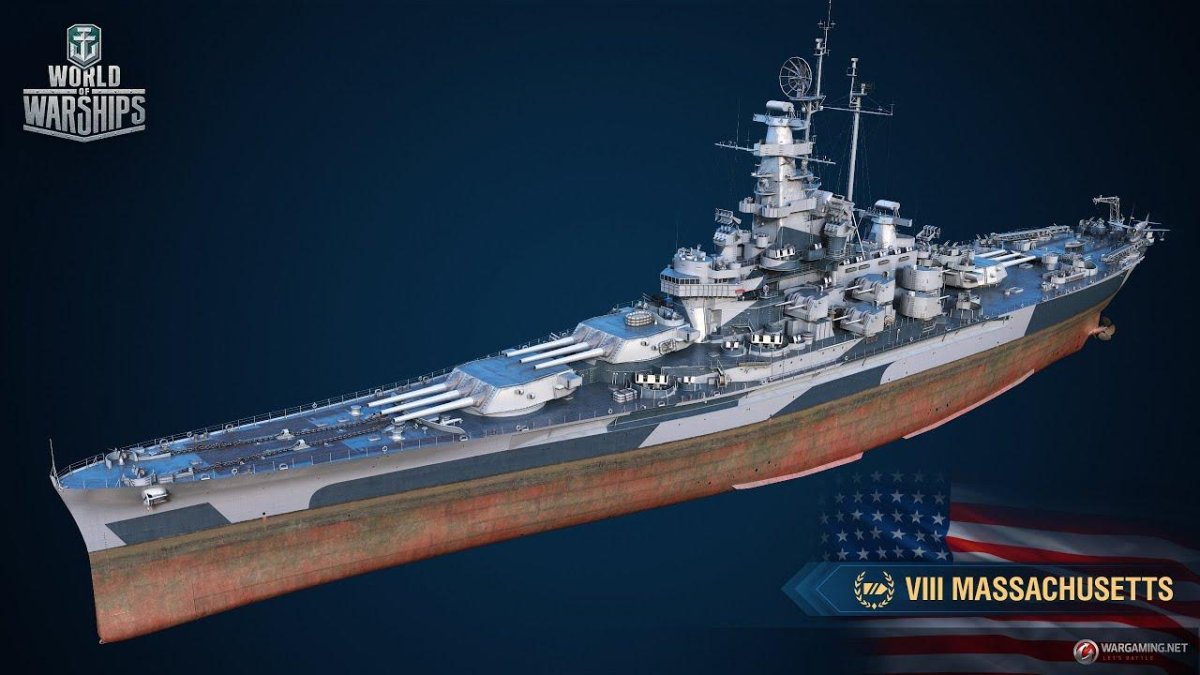 Линкор Массачусетс World of Warships