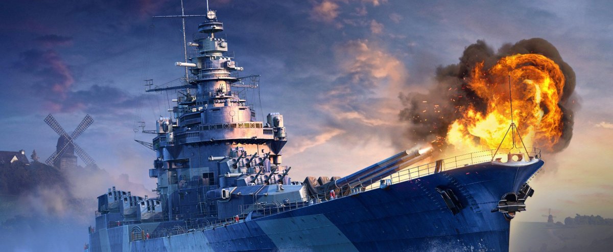 Линкор Гасконь World of Warships