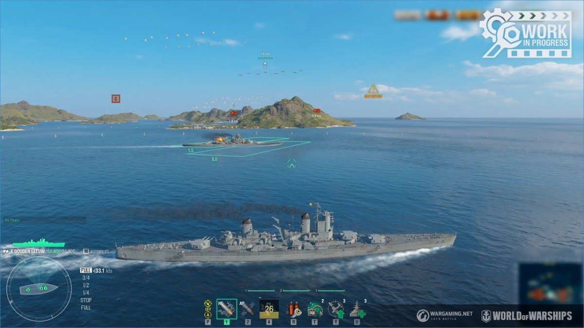 Конгресс крейсер World of Warships