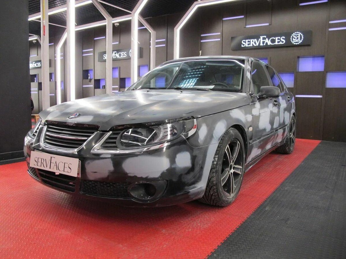 Saab 9-3 в пленке