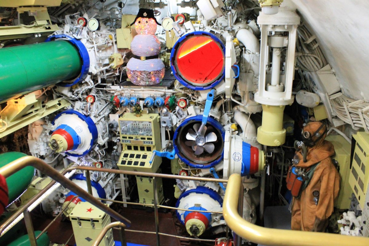 Музей подводная лодка в Тушино