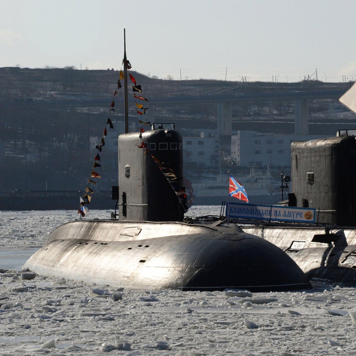 Подводная лодка Комсомольск на Амуре