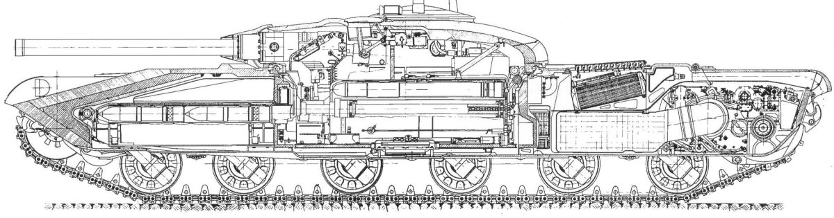Танк объект 775
