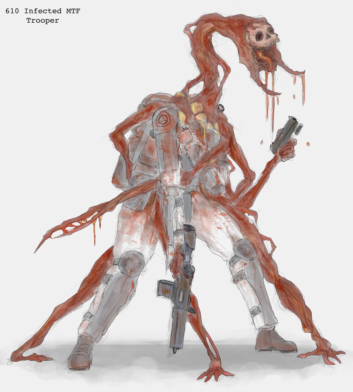 SCP 610 ненавидящая плоть