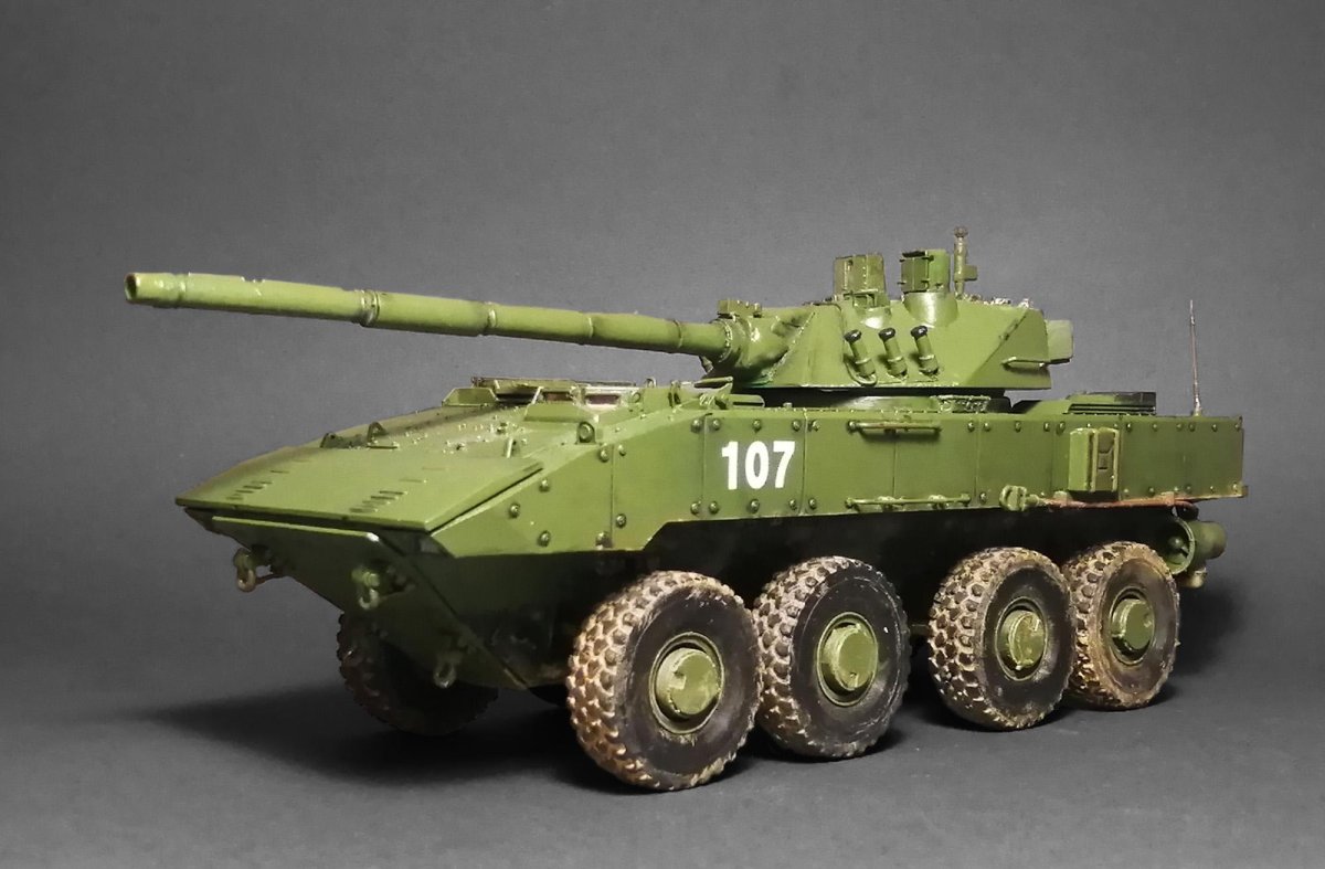«Колесный танк» 2с28 «Спрут-к»