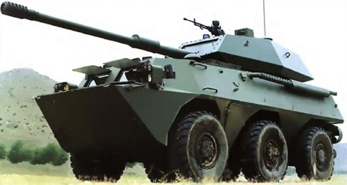 "Колесный танк" ztl-11