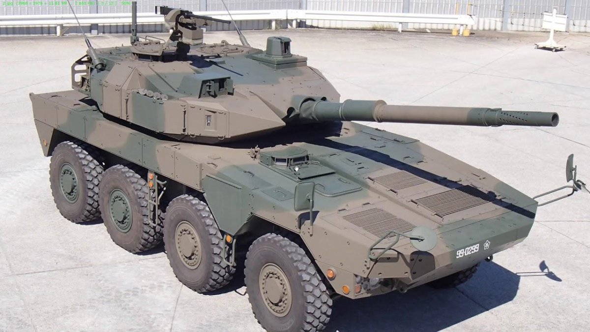 Колесный танк (maneuver Combat vehicle) MCV (Япония)