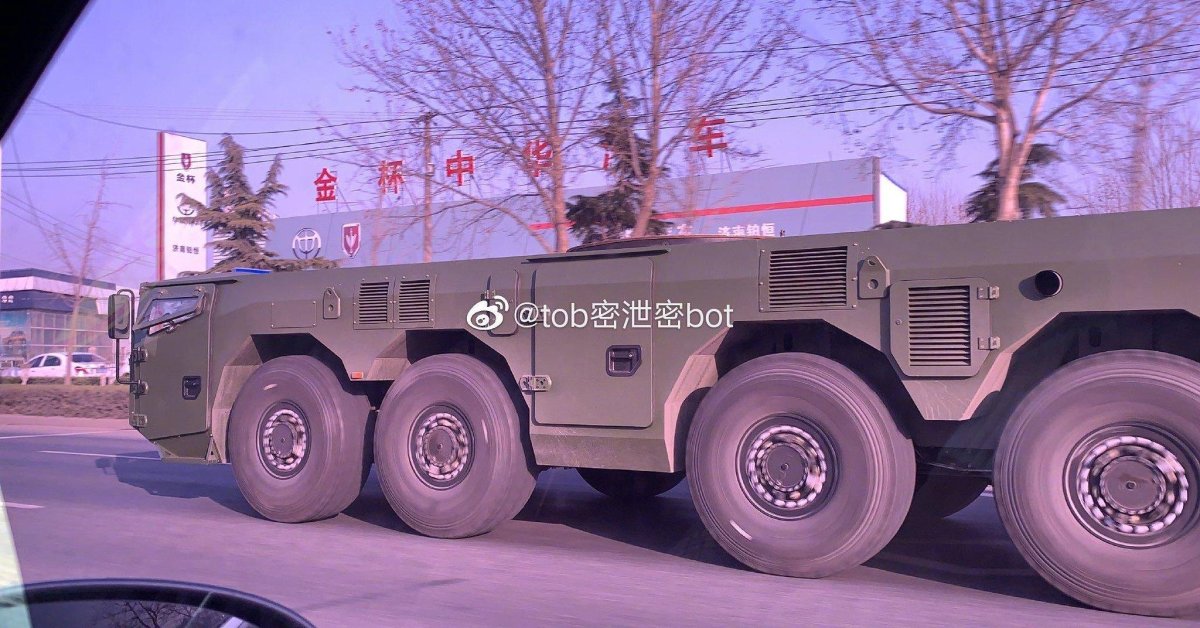 Специальное корпусное колесное шасси СККШ-586