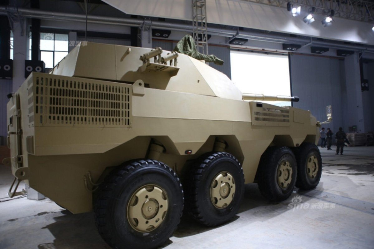 Китайский колесный танк ztl-11