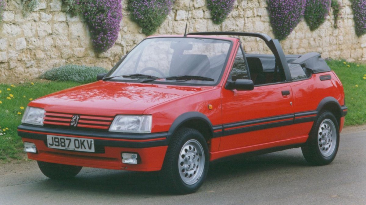 Пежо 205 кабриолет