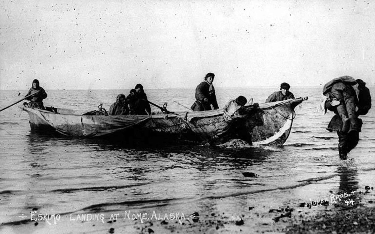 Умиак вид лодки у эскимосов