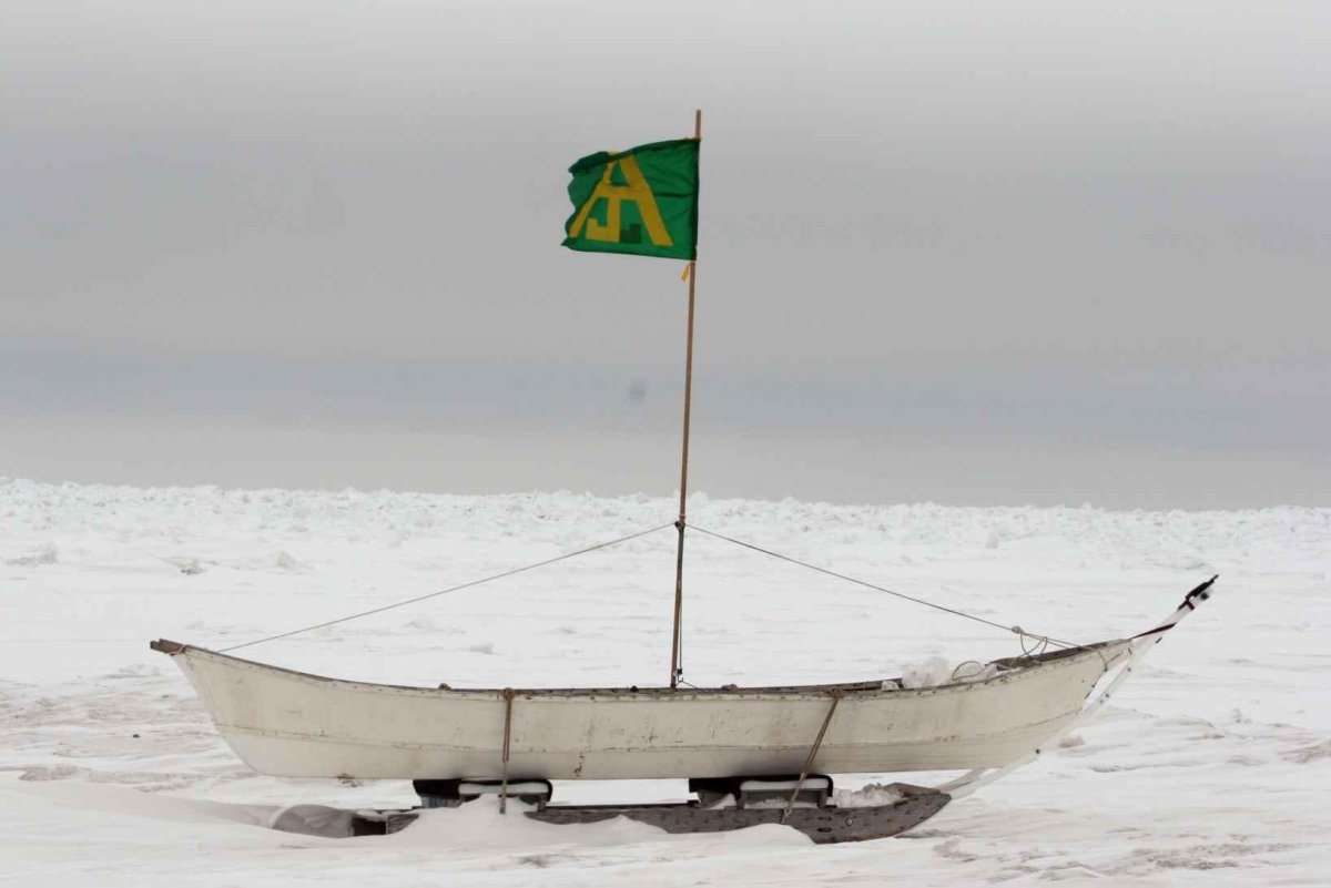 Лодка эскимосов