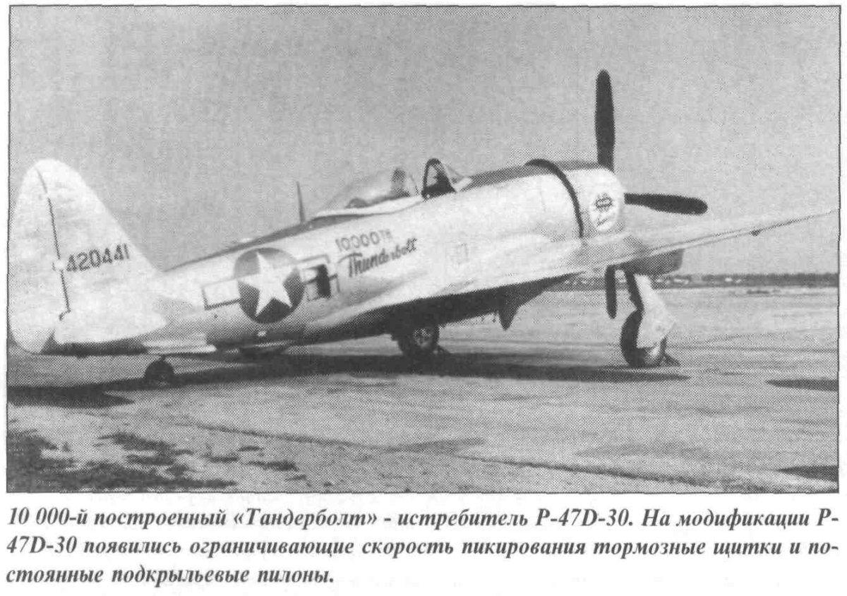 Самолет п 47 Тандерболт