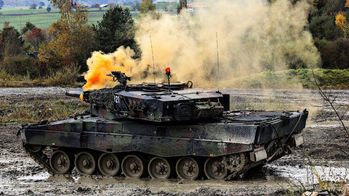 Leopard 2a4 танк