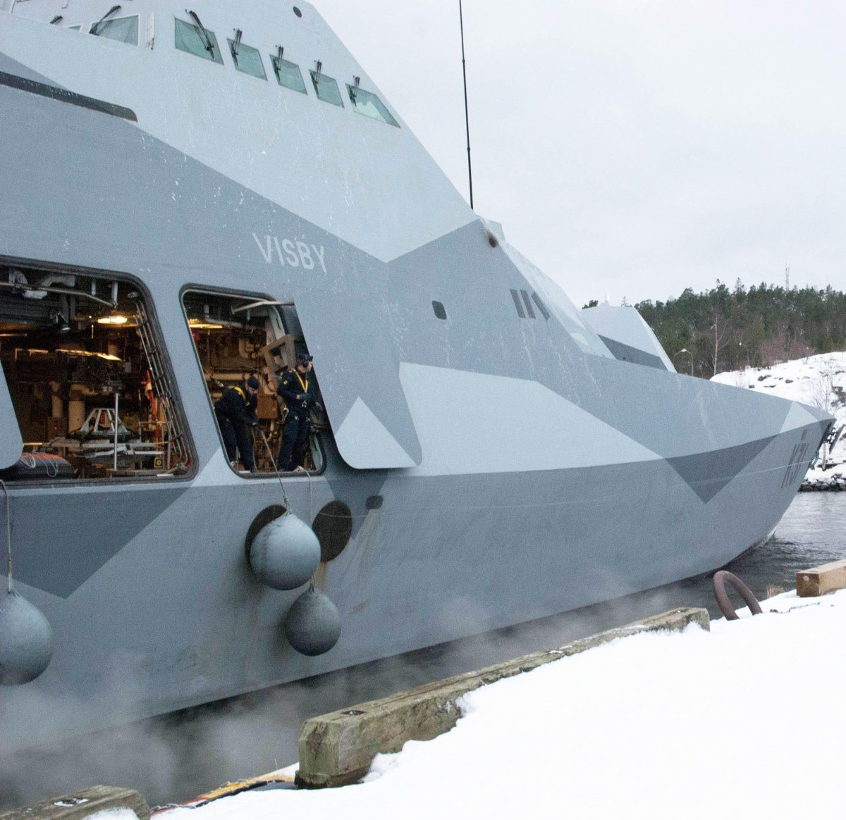 Шведский Корвет Висбю