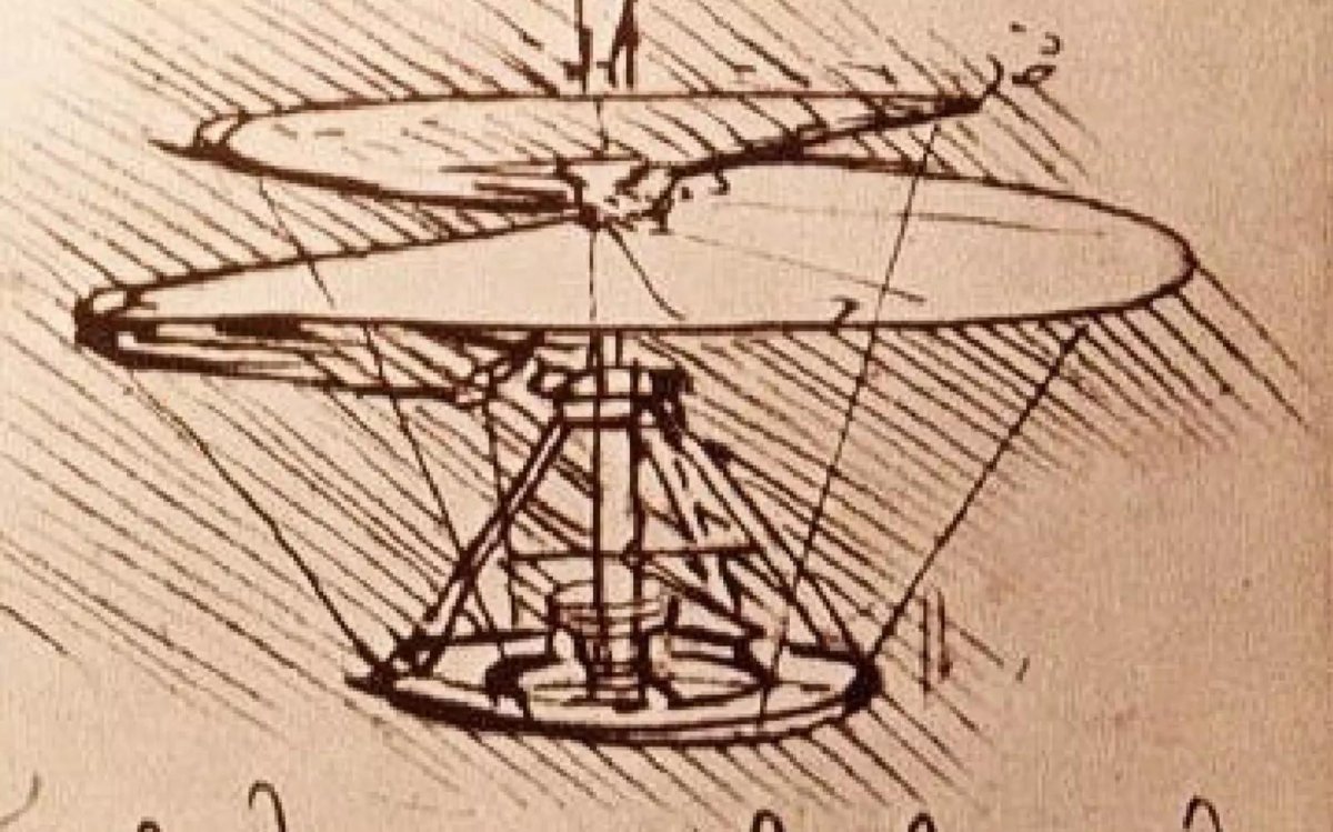 Вертолет Леонардо да Винчи