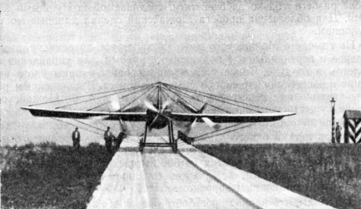 Первый самолет Можайского