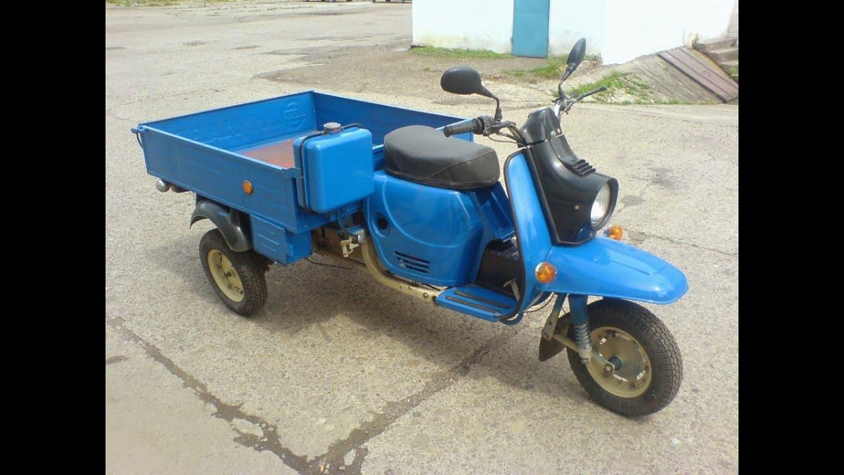 Мотороллер муравей 2