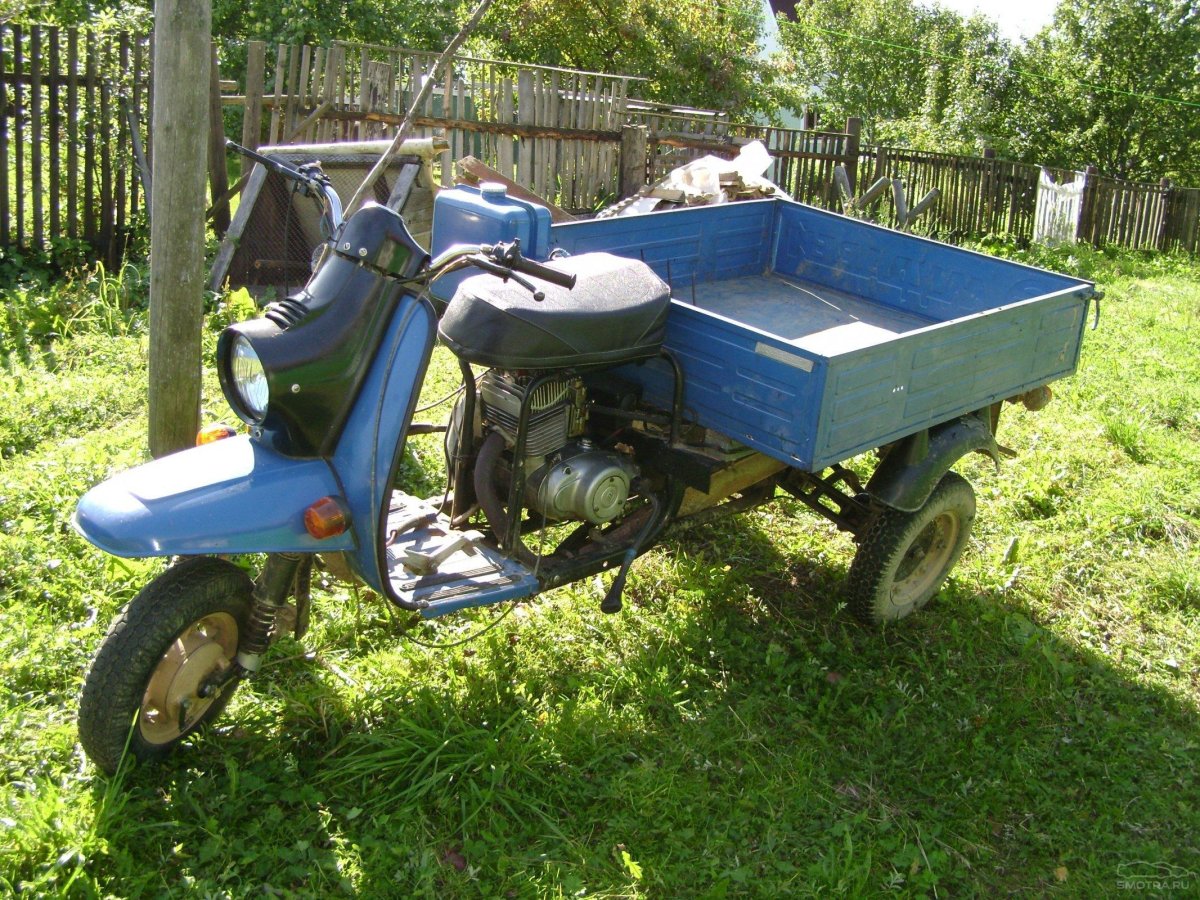 Мотороллер муравей 2