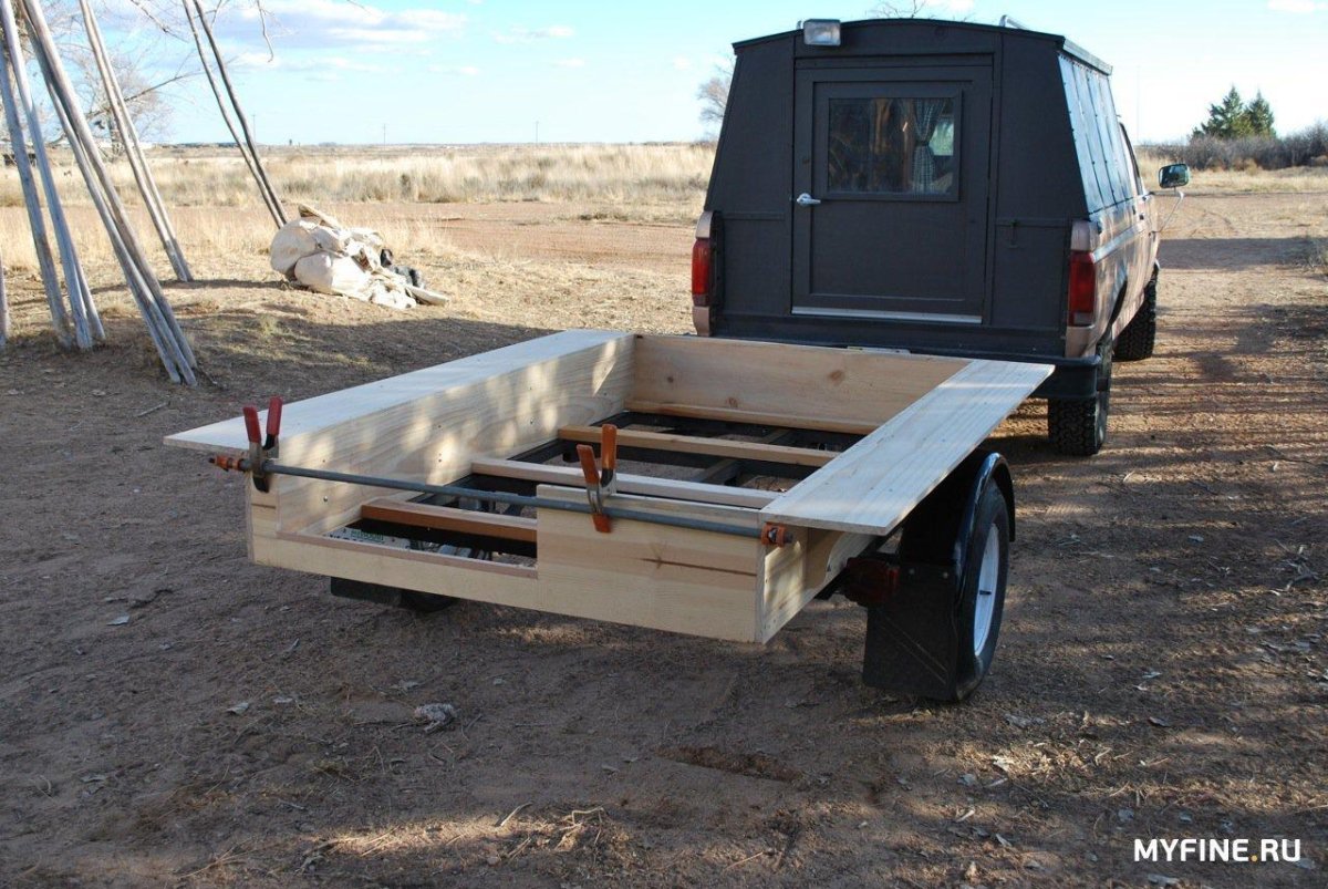 Прицепы самоделки