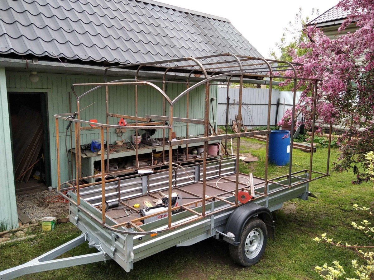 Прицеп автодом МЗСА