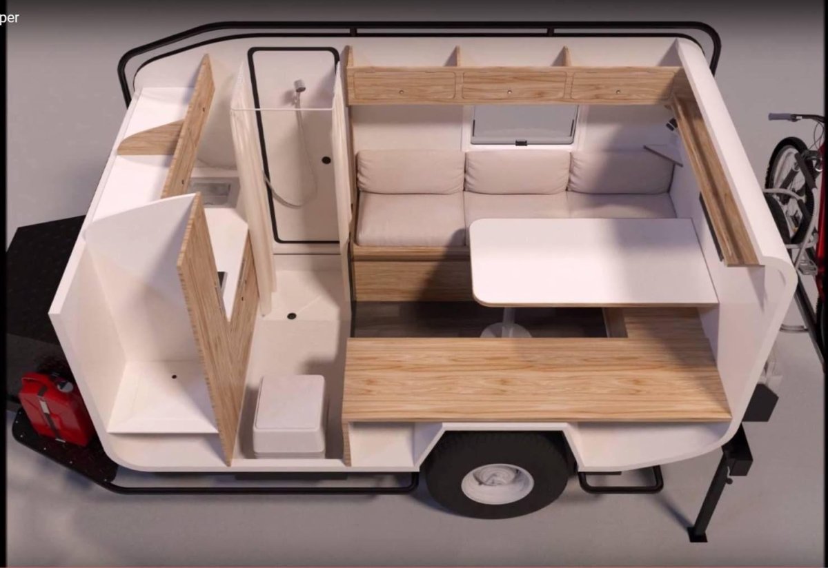 Прицеп кемпер via Lander