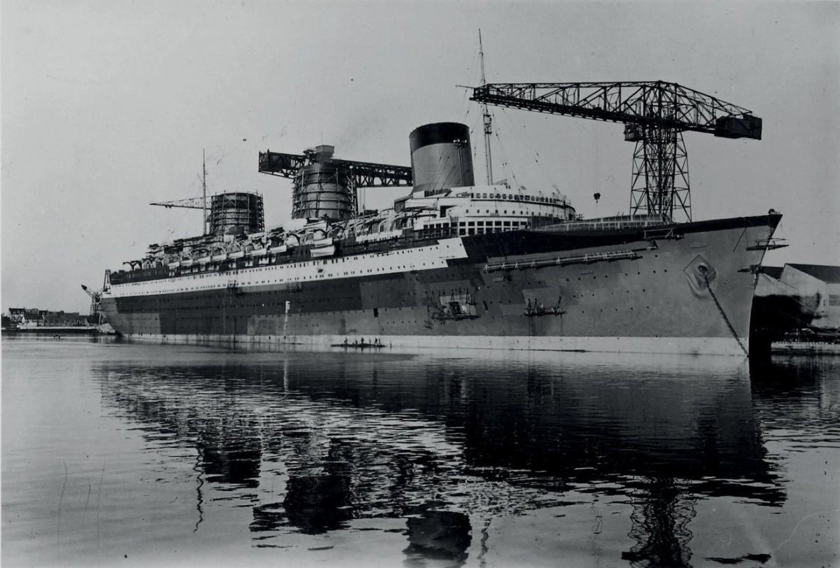 Пароход Нормандия 1935